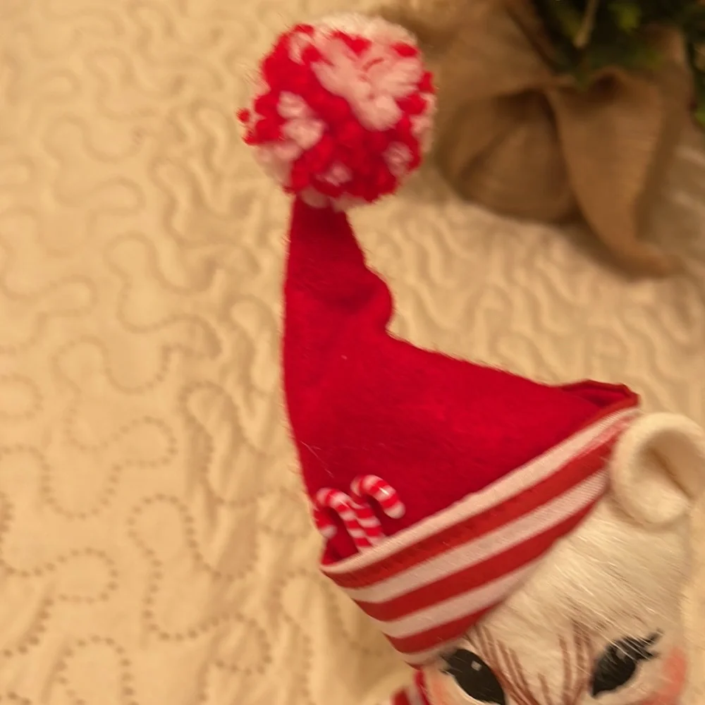 Anna Lee Candy Cane Christmas Mouse - Picture 4 of 7